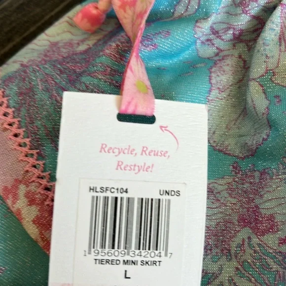 LoveShackFancy x Hurley Under The Sea Tiered Mini Skirt - Picture 13 of 13